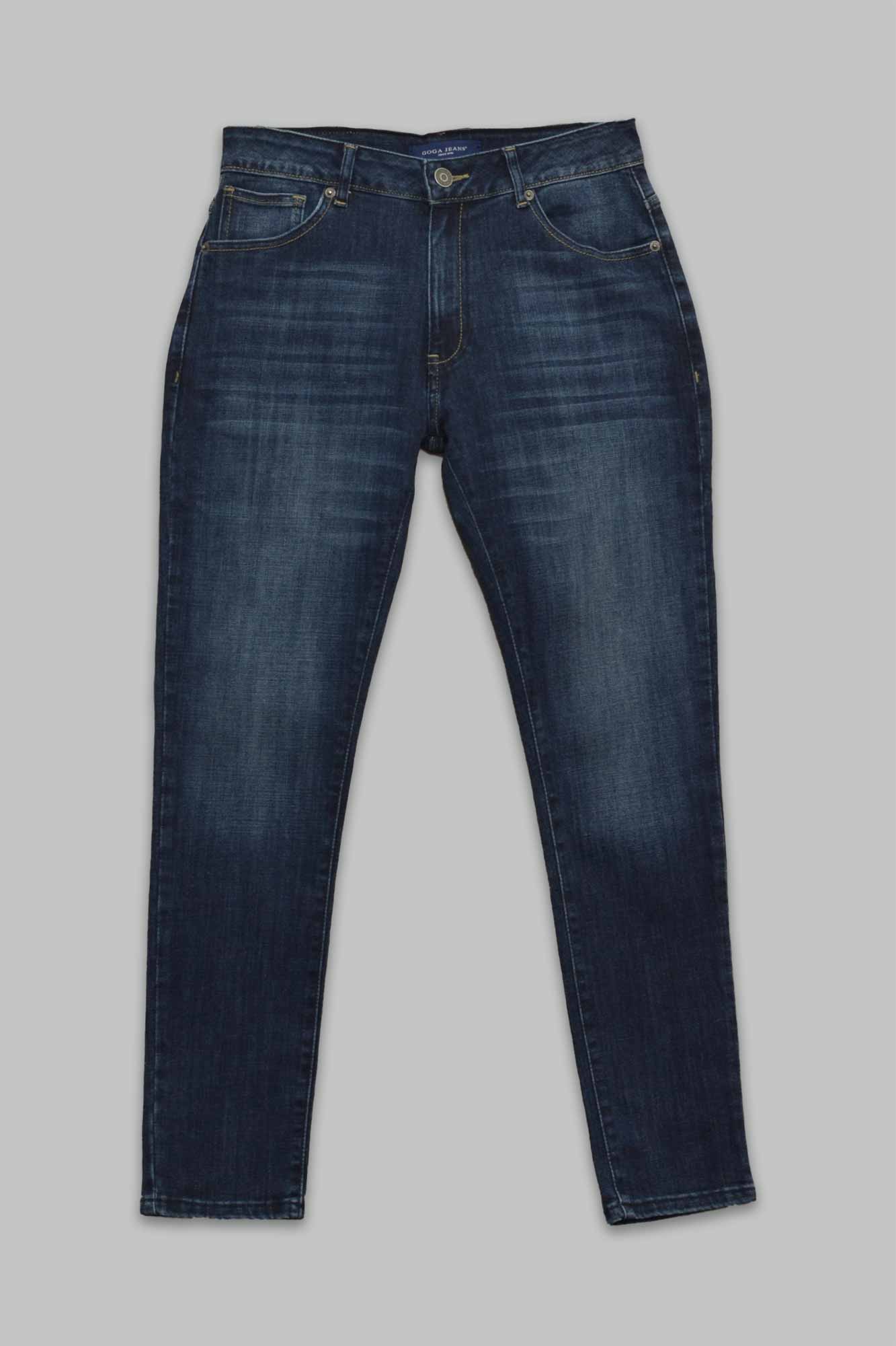 Pantalón de mezclilla slim fit para hombre