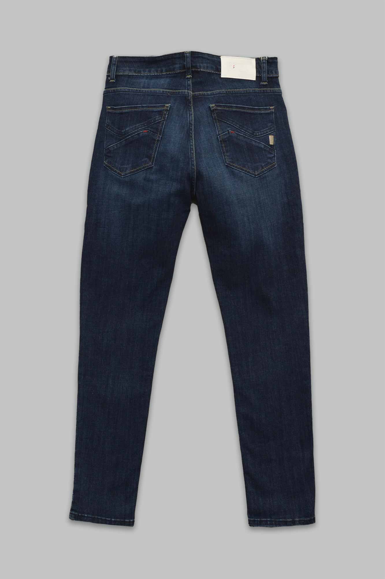 Pantalón de mezclilla slim fit para hombre