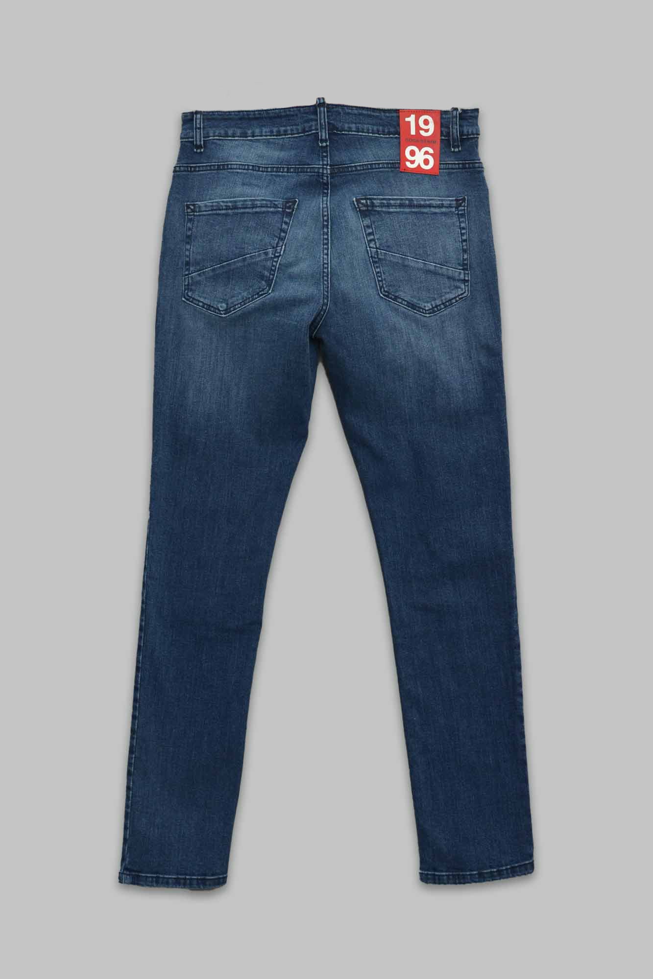 Pantalón de mezclilla slim fit para hombre